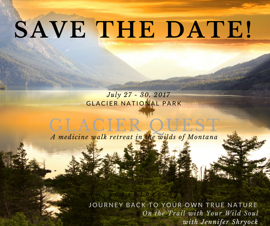 save the date glacier retreat
