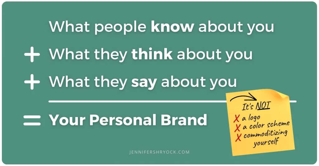 Steer your career by consciously shaping your personal brand